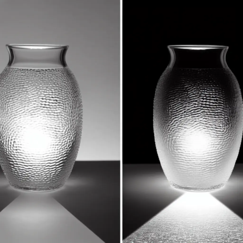 Zbliżenie detalu eleganckiego produktu dekoracyjnego